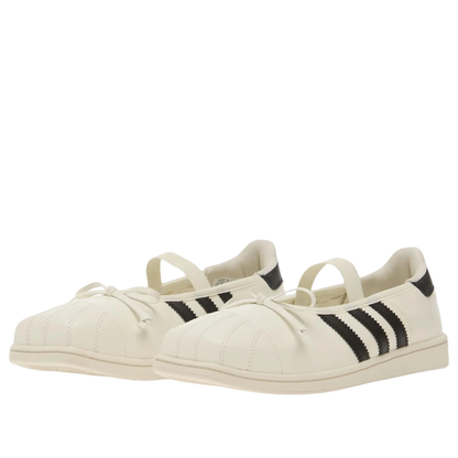 adidas × Jennie Superstar Square Ballet 'White Black' LB3786 Women's Sneakers