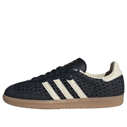 adidas Samba 'Basketweave Black' HQ9282 Women's Sneakers