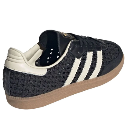 adidas Samba 'Basketweave Black' HQ9282 Women's Sneakers