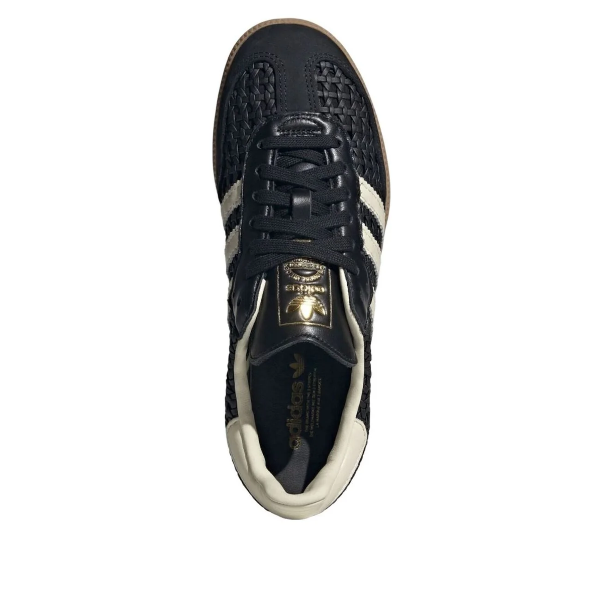adidas Samba 'Basketweave Black' HQ9282 Women's Sneakers