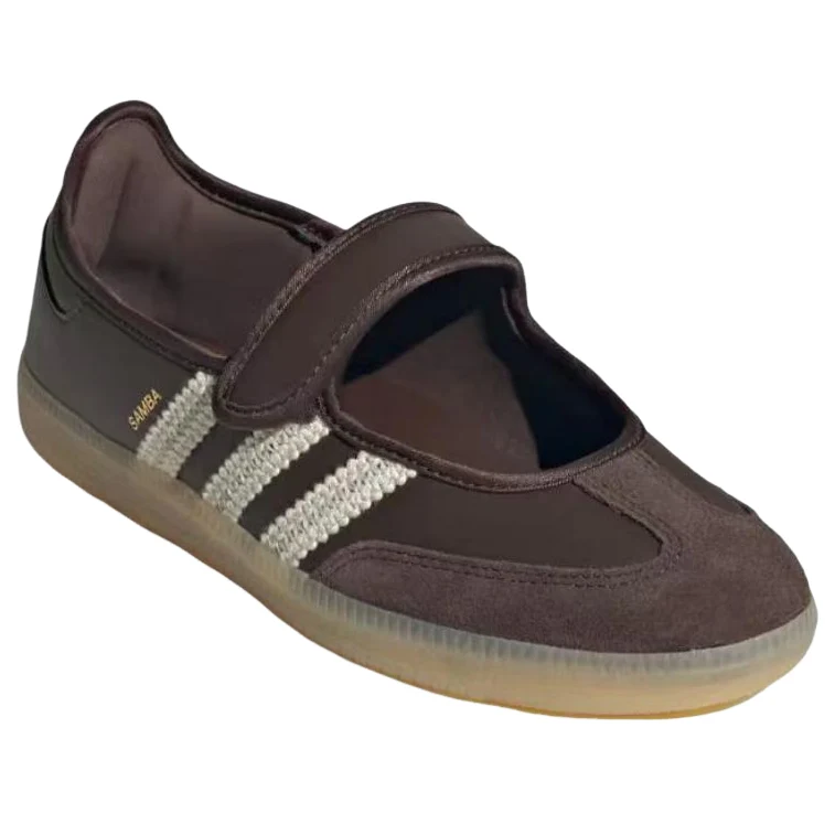 adidas Samba Jane 'Brown Cream' LA4120 Women's Sneakers
