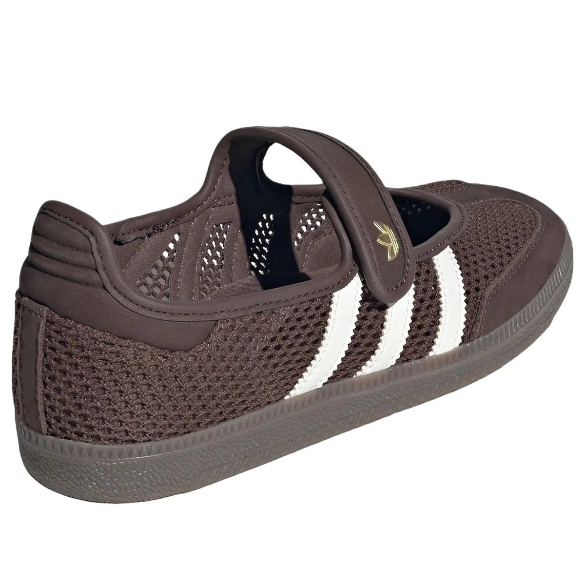 adidas Samba Jane 'Brown Off White Gold Metallic' LA6829 Women's Sneakers