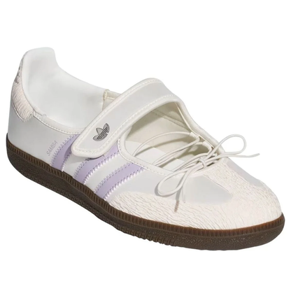 adidas Samba Jane 'Chalk White Silver Dawn' LB8627 Women's Sneakers