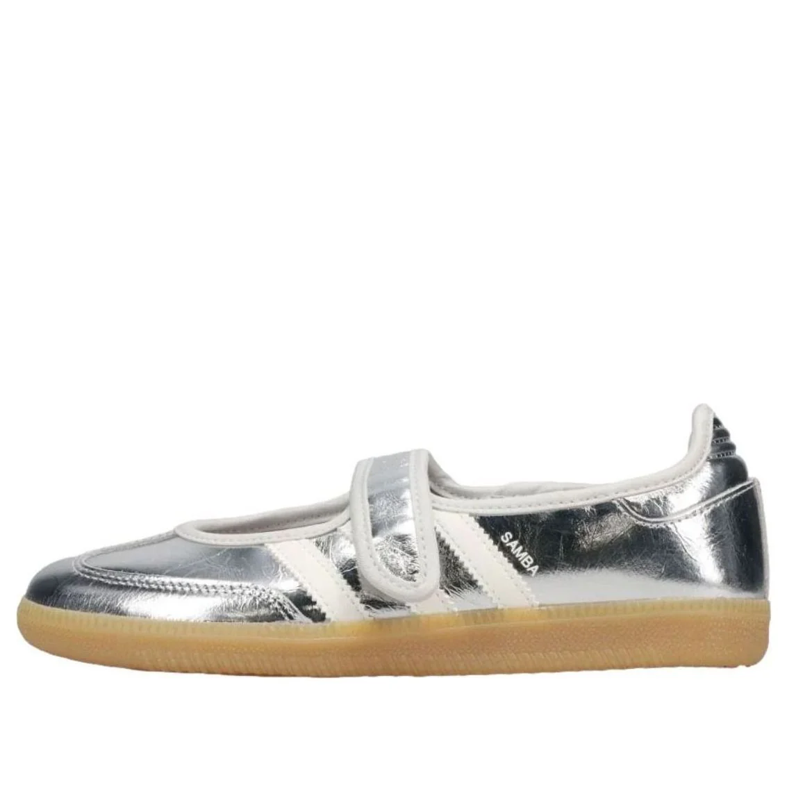 adidas Samba Jane 'Silver Metallic Off White' KK2502 Women's Sneakers