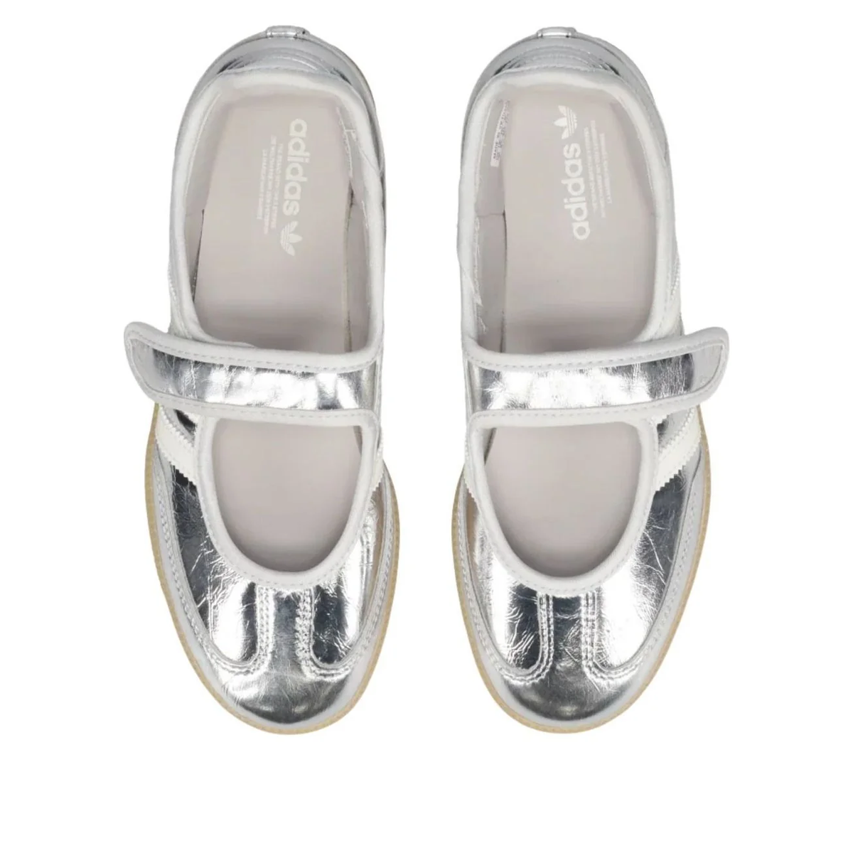 adidas Samba Jane 'Silver Metallic Off White' KK2502 Women's Sneakers