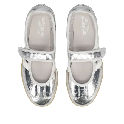 adidas Samba Jane 'Silver Metallic Off White' KK2502 Women's Sneakers