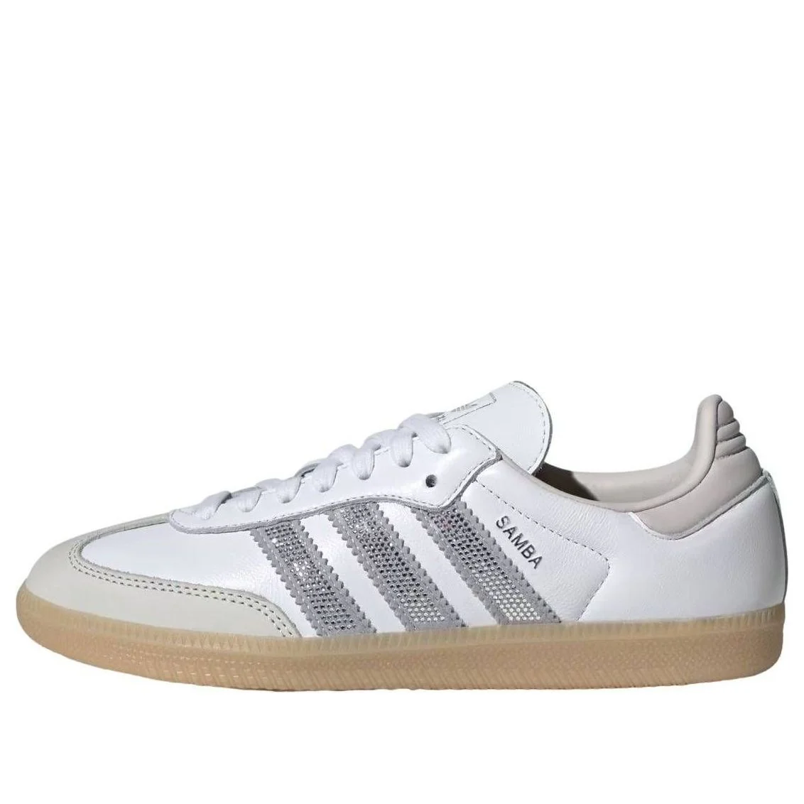 adidas Samba OG 'White Silver Metallic' KK0063 Women's Sneakers