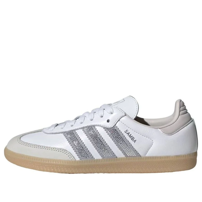 adidas Samba OG 'White Silver Metallic' KK0063 Women's Sneakers