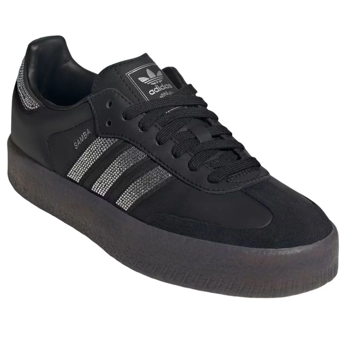 adidas Sambae 'Core Black Silver Metallic' IH4045 Women's Sneakers