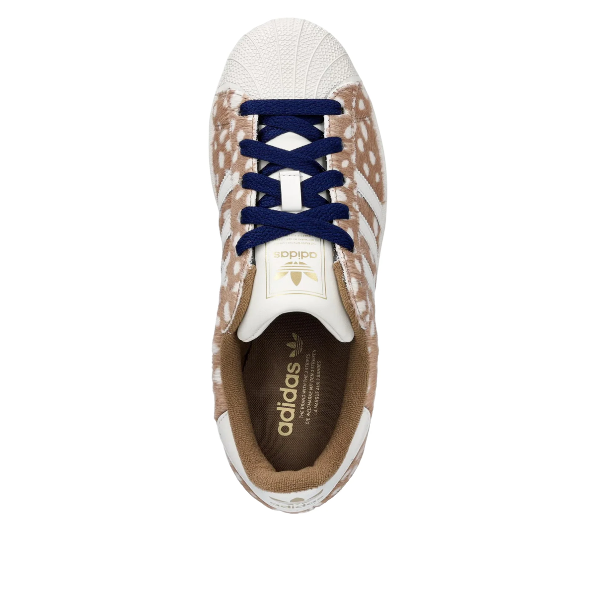 adidas Superstar II 'Brown Desert Dark Blue' KJ4642 Women's Sneakers