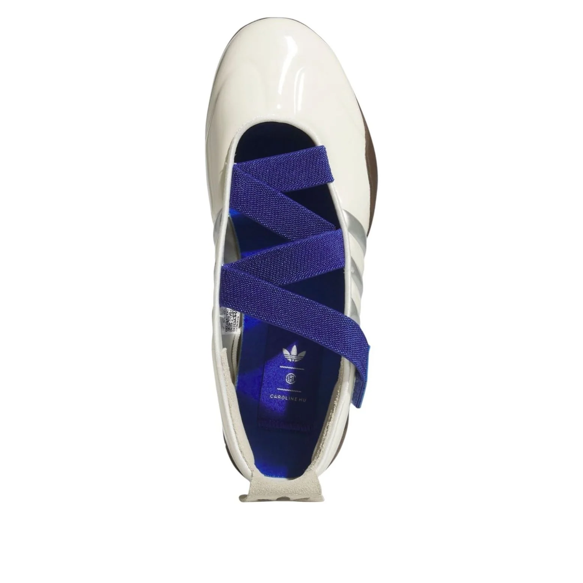 adidas x Caroline Hu x CLOT Taekwondo 'Off White Silver Metallic' JR6919 Women's Sneakers