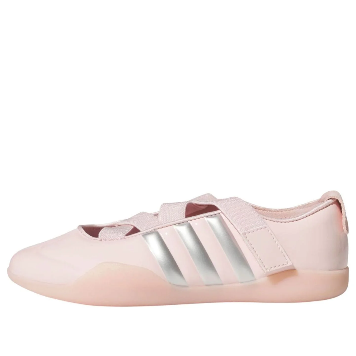 adidas x Caroline Hu x CLOT Taekwondo 'Sandy Pink Silver Metallic' JR6485 Women's Sneakers