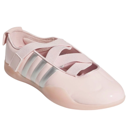 adidas x Caroline Hu x CLOT Taekwondo 'Sandy Pink Silver Metallic' JR6485 Women's Sneakers