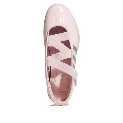 adidas x Caroline Hu x CLOT Taekwondo 'Sandy Pink Silver Metallic' JR6485 Women's Sneakers