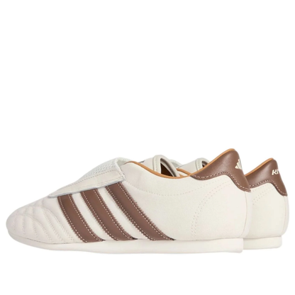 adidas x Kith Taekwondo 'Natural Canvas Coffee Quartz' JR7036 Women's Sneakers